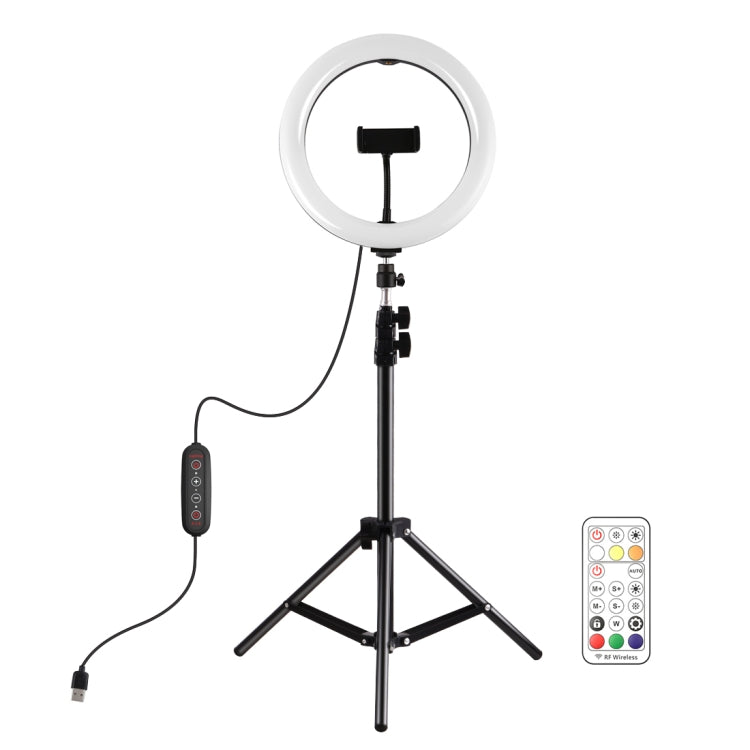 PULUZ 10.2 pollici 26cm Marquee LED RGBWW Selfie Beauty Light + 1.1m Supporto...
