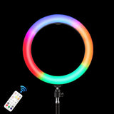 PULUZ 10.2 pollici 26cm Marquee LED RGBWW Selfie Beauty Light + 1.1m Supporto...