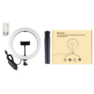 PULUZ 10.2 pollici 26 cm Marquee LED RGBWW Selfie Beauty Light + Supporto per...