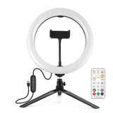 PULUZ 10.2 pollici 26 cm Marquee LED RGBWW Selfie Beauty Light + Supporto per...