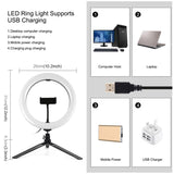 PULUZ 10.2 pollici 26 cm Marquee LED RGBWW Selfie Beauty Light + Supporto per...