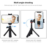 Trépied perche à selfie PULUZ + pince pour téléphone