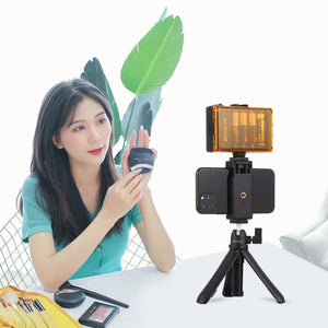 Trépied perche à selfie PULUZ + pince pour téléphone