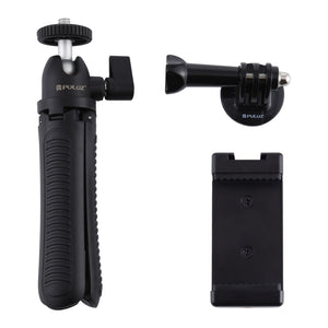 Trépied perche à selfie PULUZ + pince pour téléphone