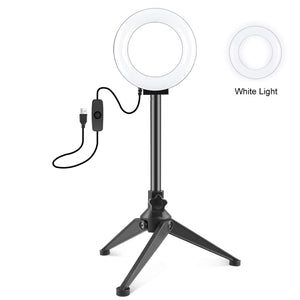 PULUZ 4,7 Zoll 12 cm Ringlicht + Tischstativ