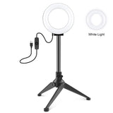 PULUZ 4,7 Zoll 12 cm Ringlicht + Tischstativ