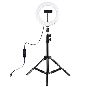 PULUZ 7,9 pollici 20 cm Luce + 1,1 m Supporto per treppiede USB 3 modalità Di...