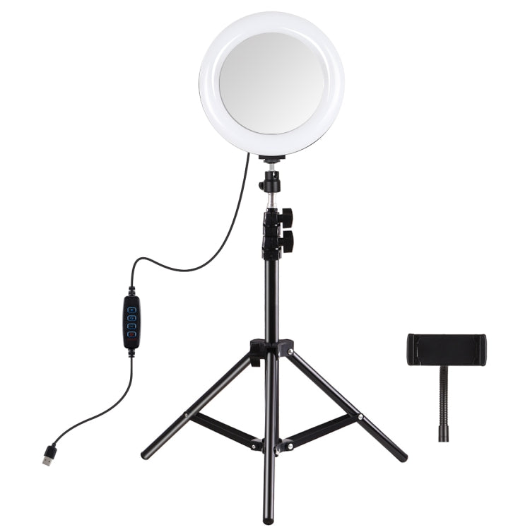PULUZ 7,9 pollici 20 cm Luce per specchio + 1,1 m Supporto per treppiede USB ...