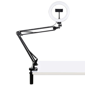 PULUZ 7,9 pollici 20 cm Anello Luce curva + Supporto da tavolo USB 3 modalità...