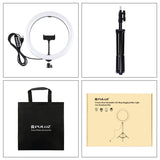 PULUZ 11,8 pollici 30 cm luce + 1,1 m supporto per treppiede superficie curva...