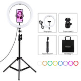PULUZ 11,8 pollici 30 cm luce + 1,1 m supporto per treppiede superficie curva...