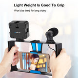 PULUZ 4-in-1-Vlogging-Live-Übertragungs-LED-Selfie-Fülllicht-Ausrüstungsset...