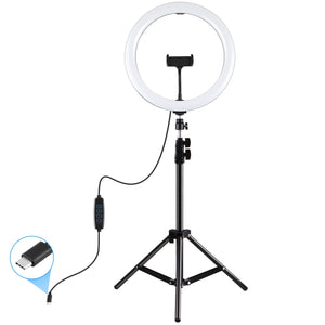 PULUZ 11,8 pollici 30 cm Luce + 1,1 m Treppiede Supporto Superficie Curva Tip...