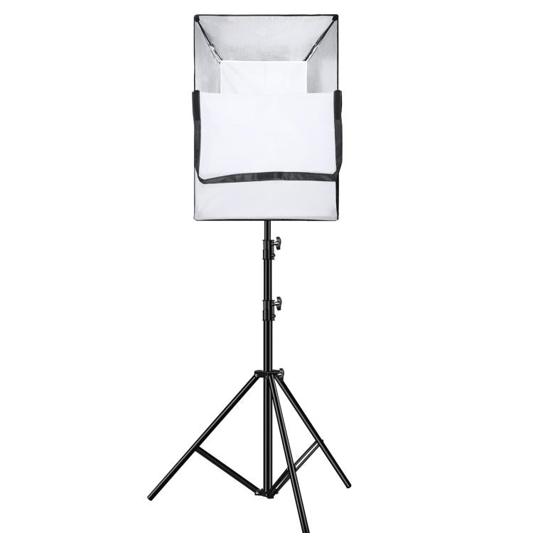 PULUZ 150W 3200K-5600K Kit luce stroboscopica per studio fotografico con rifl...