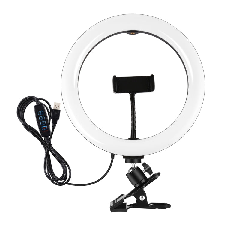 PULUZ 10.2 pollici 26 cm Anello luminoso + Clip per monitor USB 3 modalità Di...