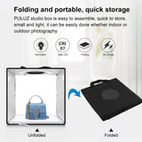 Tente de prise de vue pliable PULUZ 30 cm pour éclairage annulaire ...