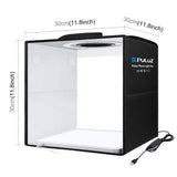 Tente de prise de vue pliable PULUZ 30 cm pour éclairage annulaire ...