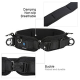 PULUZ 3 en 1 Ensemble multifonctionnel Ceinture + Double bandoulière + Kit...
