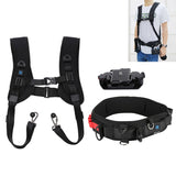PULUZ 3 en 1 Ensemble multifonctionnel Ceinture + Double bandoulière + Kit...
