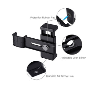 PULUZ Morsetto di fissaggio per smartphone Staffa di montaggio per supporto d...