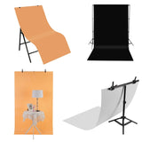 PULUZ 3-teiliges Fotohintergrund-Set aus PVC-Papier für Fotozeltbox...