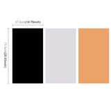 PULUZ Sfondo Fotografico Kit di Carta in PVC per Tenda da Studio, 3 Colori (N...