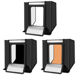 PULUZ Sfondo Fotografico Kit di Carta in PVC per Tenda da Studio, 3 Colori (N...