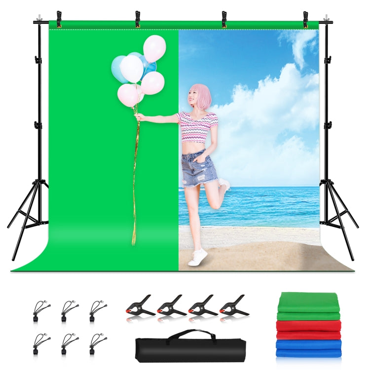 PULUZ 2,9 x 2 m Fotostudio-Hintergrund-Kreuzhalterungs-Set, S...