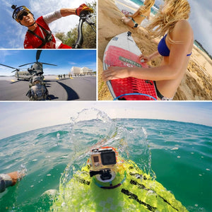 2 pezzi PULUZ fibbia a sgancio rapido per superficie orizzontale per GoPro He...