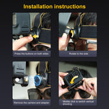 Cintura per Imbracatura con Cinghia per la Testa Magnetica a Sgancio Rapido PULUZ - Supporto per Riprese POV per GoPro, DJI Osmo, Insta360
