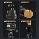 Impugnatura Galleggiante a Sgancio Rapido Magnetico PULUZ per Action Cam - Supporto per Sport Acquatici, GoPro, DJI Osmo, Insta360 e Altri