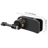 Clip per Tracolla a Sgancio Rapido Magnetico PULUZ per Action Cam - Compatibile con GoPro, DJI Osmo, Insta360 e Altri