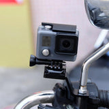 PULUZ Feste Motorradhalterung aus Aluminiumlegierung mit Stativadapter...
