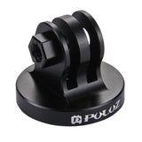 PULUZ Adattatore CNC per montaggio su treppiede con foro per vite da 1/4 di p...