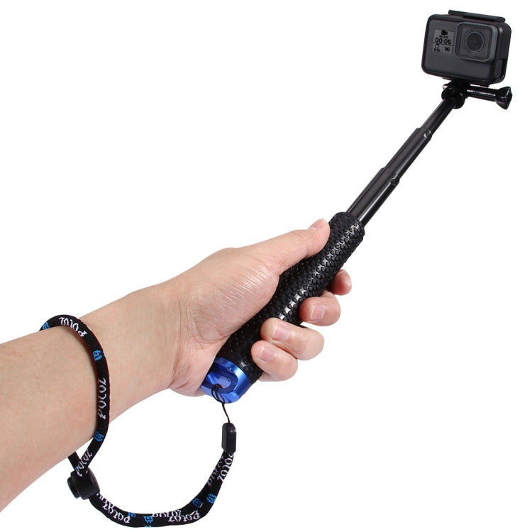 Monopiede con asta estensibile portatile PULUZ per GoPro HERO10 Black / HERO9...