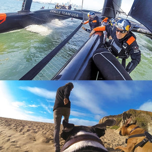 PULUZ Surfbretthalterung mit Klebehalterung für GoPro Hero11 Black...
