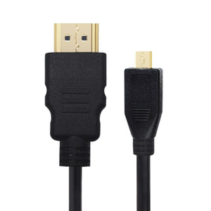 PULUZ 19-Pin-HDMI-auf-Micro-HDMI-Videokabel für GoPro Hero11 Black / HERO10 ...