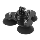 PULUZ Dreieckige Saugnapfhalterung mit Schraube für GoPro Hero11 Black / HERO10...