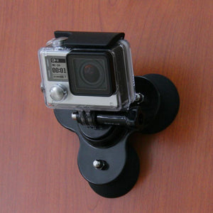 PULUZ Dreieckige Saugnapfhalterung mit Schraube für GoPro Hero11 Black / HERO10...