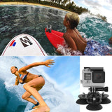 PULUZ Dreieckige Saugnapfhalterung mit Schraube für GoPro Hero11 Black / HERO10...