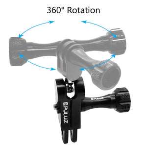 PULUZ CNC-Aluminium-Kugelgelenkhalterung mit 2 langen Schrauben für GoP...