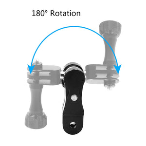 PULUZ CNC-Aluminium-Kugelgelenkhalterung mit 2 langen Schrauben für GoP...
