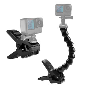 PULUZ Action-Sportkamera Jaws Flex-Klemmhalterung für GoPro Hero11 Black / HER...