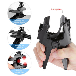 PULUZ Action-Sportkamera Jaws Flex-Klemmhalterung für GoPro Hero11 Black / HER...