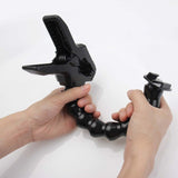 PULUZ Action-Sportkamera Jaws Flex-Klemmhalterung für GoPro Hero11 Black / HER...