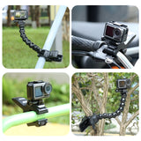 PULUZ Action-Sportkamera Jaws Flex-Klemmhalterung für GoPro Hero11 Black / HER...
