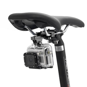 PULUZ Fahrradsitzkissenhalterung aus Aluminiumlegierung für GoPro Her...