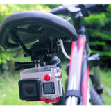 PULUZ Fahrradsitzkissenhalterung aus Aluminiumlegierung für GoPro Her...