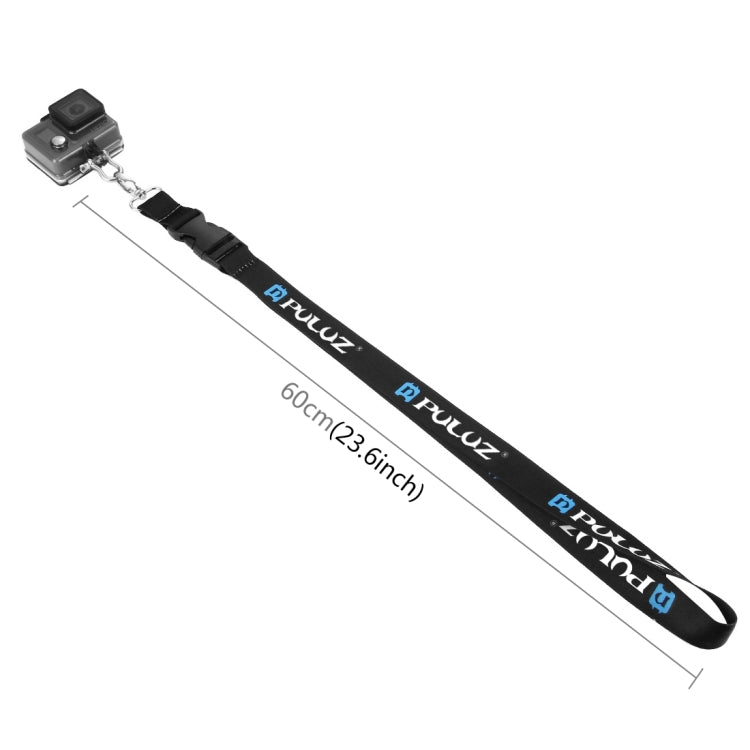 PULUZ Tracolla lunga staccabile da 60 cm con cordino per GoPro Hero11 Black /...