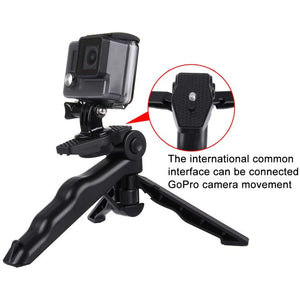 PULUZ Grip Faltbare Stativhalterung mit Adapter und Schrauben für GoPro ...